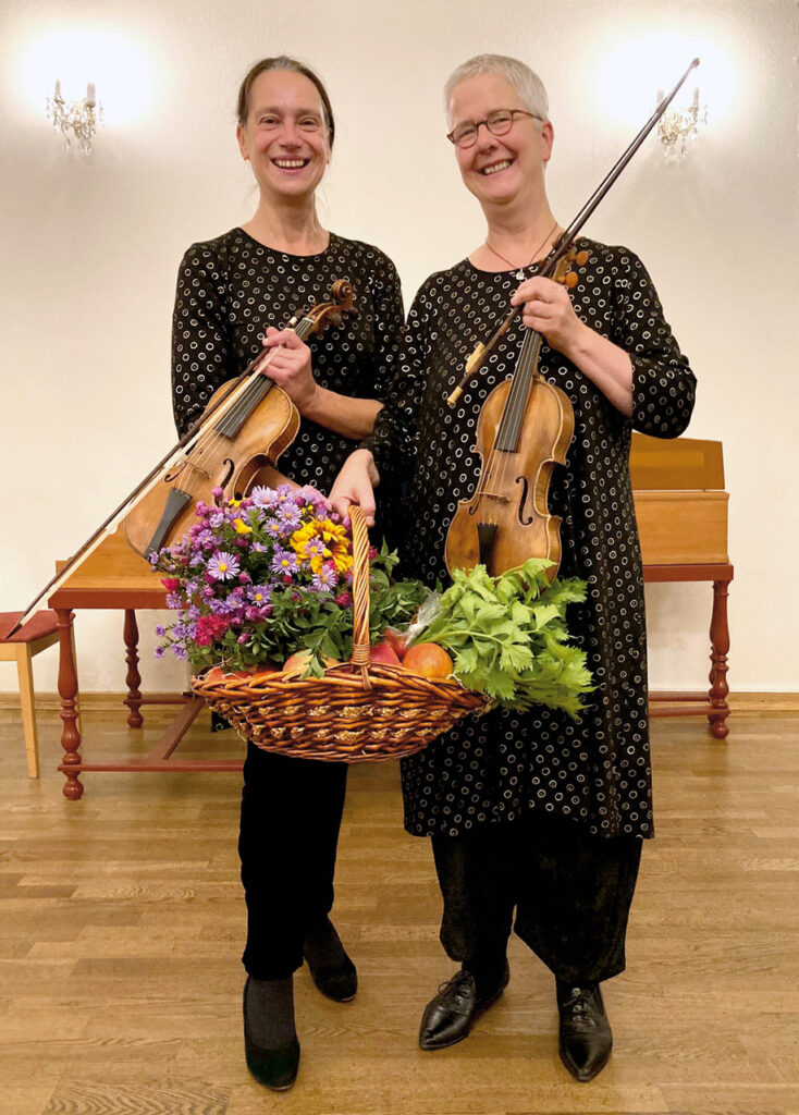 Anne Schumann und Dorothea Vogel