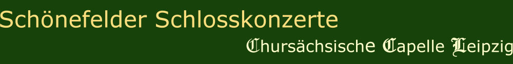 Schönefelder Schlosskonzerte